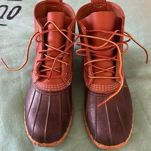 L.L. Bean Brown and Tan Boots
